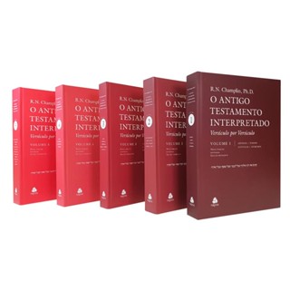 Colecao Antigo Testamento Interpretado Champlin 5 Vol Hagnos em Oferta na Shopee