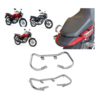 Alça Modelo Original Start E Fan 160 2016 A 2024 Cromado
 em Oferta na Shopee