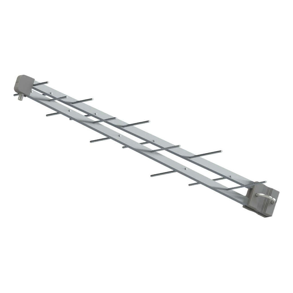 Antena Digital Externa Para Tv 14 a 83 Canais Alumínio Cinza Hdtv SL 1600 Brasforma
