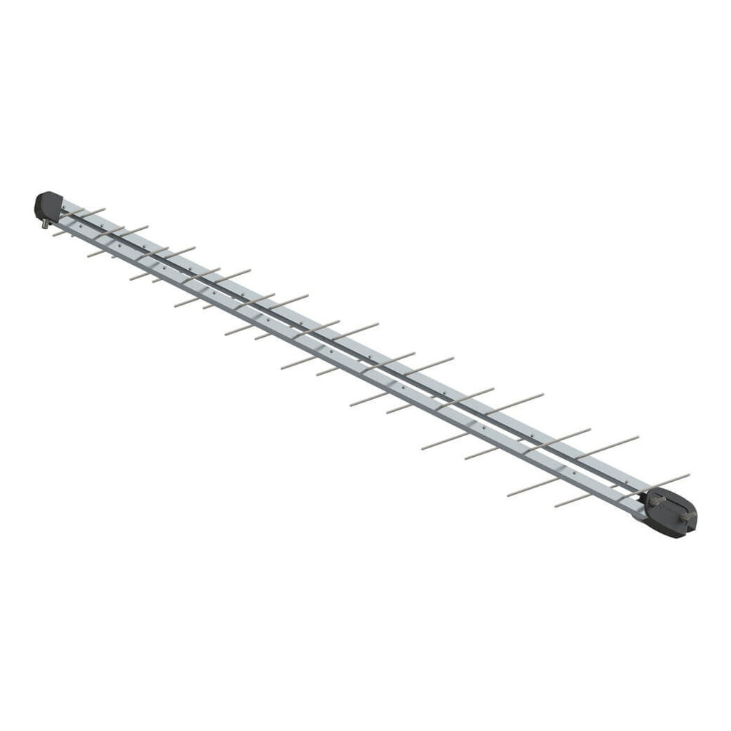 Antena Digital Para Tv Externa Alumínio Acabamento em ABS HDTV 3D Full Hd SL3800 Brasforma
