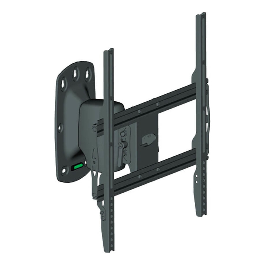 Suporte Tv Parede Motorizado Lcd Led Plasma Smart TV 14 A 37 Polegadas Preto Sbrp830 Brasforma