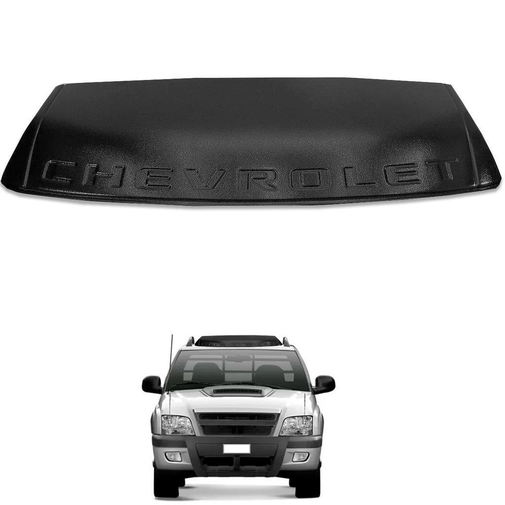 Defletor Aplique De Teto S10 2006 a 2011 Para Longarina Teto