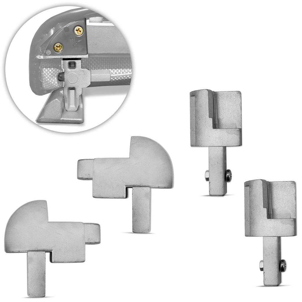 Kit Cantoneira Reto Capota Marítima RO Flash Cover AC539P