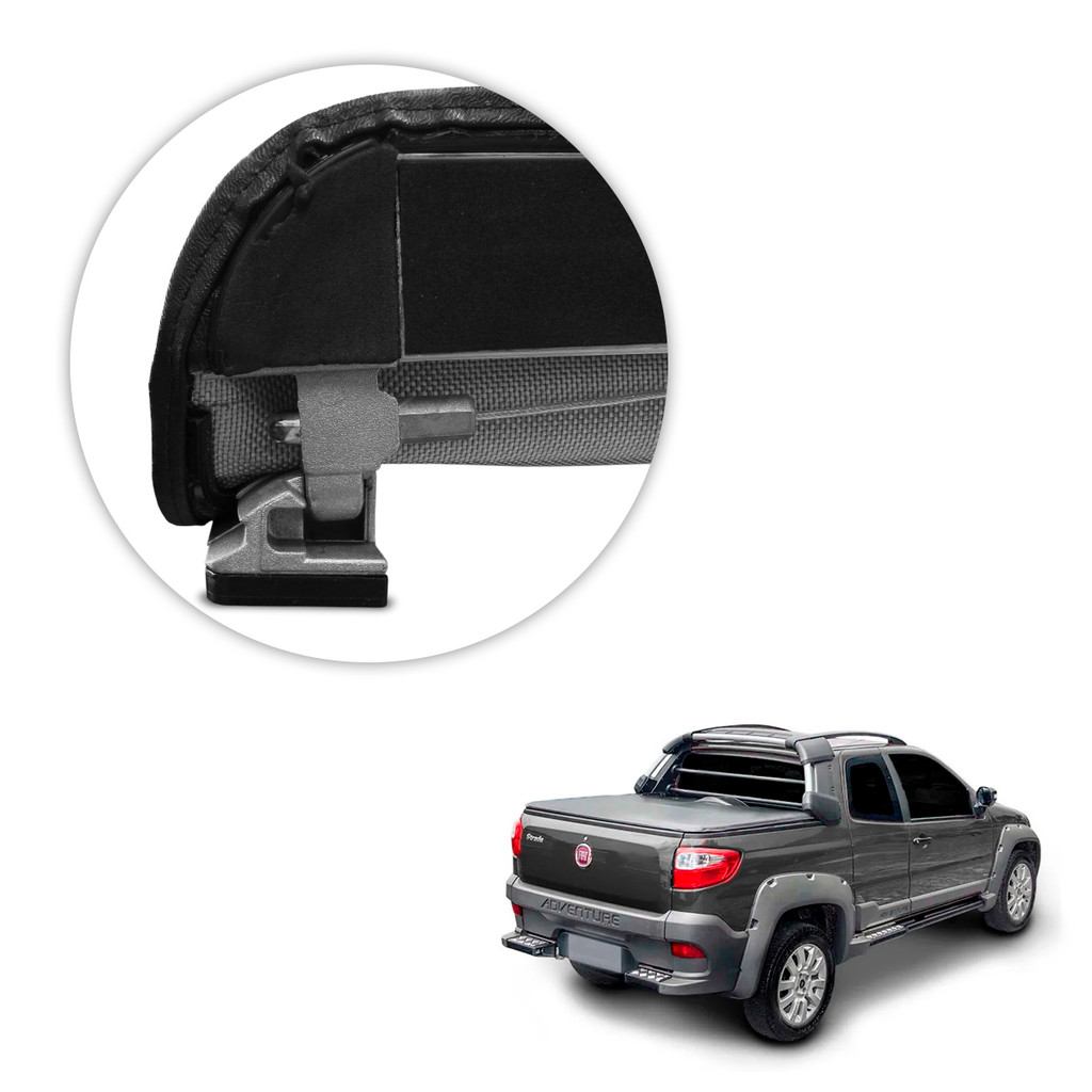 Capota Maritima Strada CE 2014 a 2020 Adventure Com Estepe Trek Aluminio Slim Eco