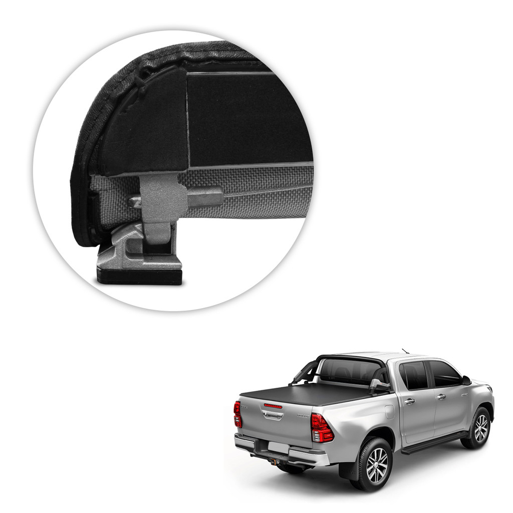Capota Maritima Hilux CD 2016 a 2025 Trek Aluminio Slim Eco
