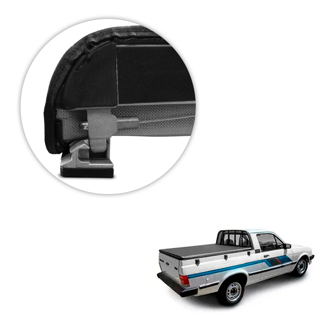 Capota Maritima Chevy 1978 a 1995 Com Grade Trek Aluminio Slim Eco