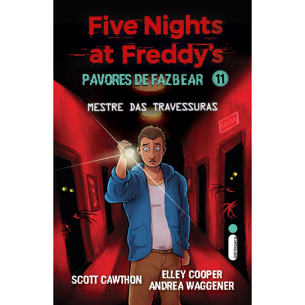 Mestre das travessuras: Five Nights at Freddy’s: Pavores de Fazbear – Vol. 11, por Scott Cawthon em Oferta na Shopee