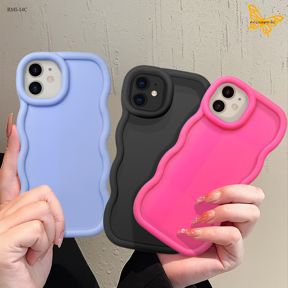 Capinha Capa Para Xiaomi Redmi 15C 14C 13C 12C 12 9C 10A 4G 5G Case De Silicone Macio MKL 0000