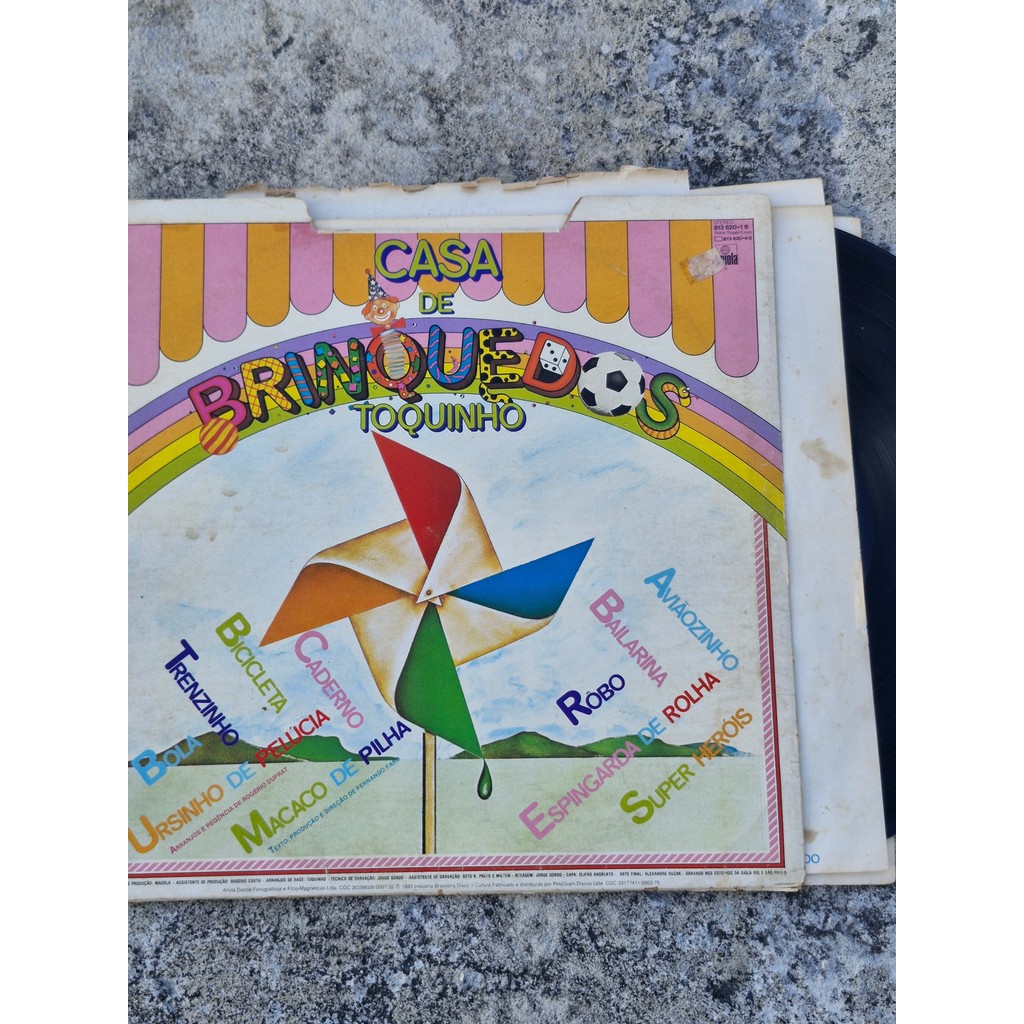 LP Vinil | Toquinho - Casa de Brinquedos