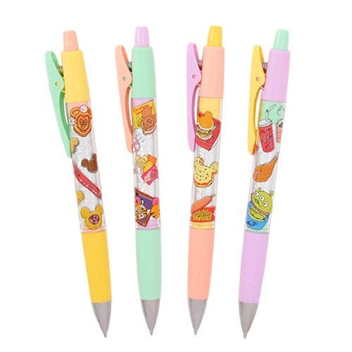 [Direto do Japão] Conjunto de lápis mecânicos Park Food (holograma) Park Food Design 2019 Disney Me