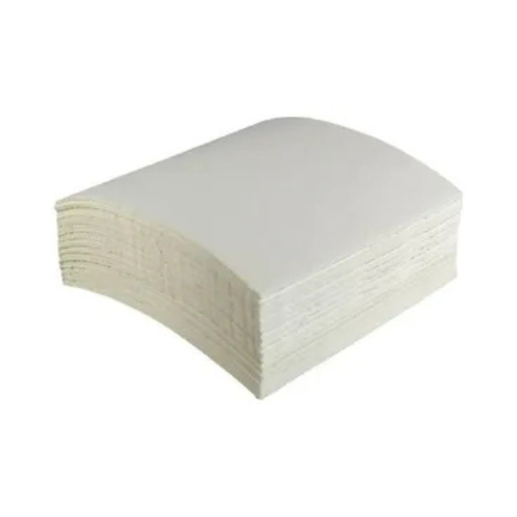 Papel Filtro 250g Substrato Mata Borrão 200x200mm - Pacote c/ 100 Folhas