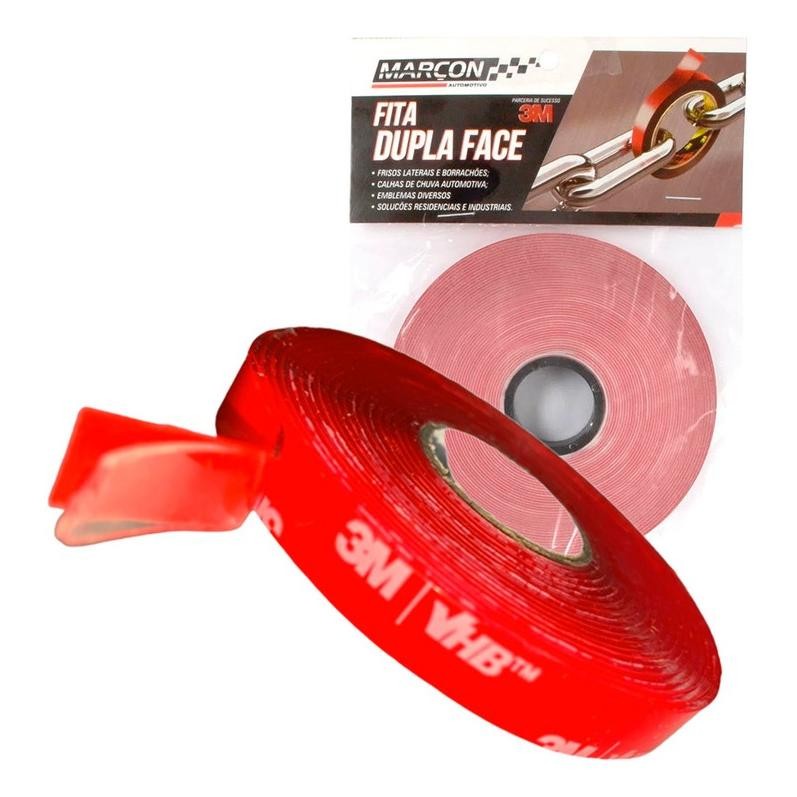 Fita Dupla Face Residencial 3m Extra Forte 10 Metros 6mm em Oferta na Shopee