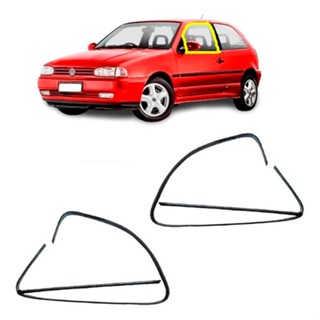 Par Borracha Vidro Canaleta Gol Parati 2 Portas G2 G3 G4 em Oferta na Shopee