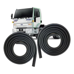 Par Borracha Vedação Porta Dianteira Ford Cargo 1981 A 2011