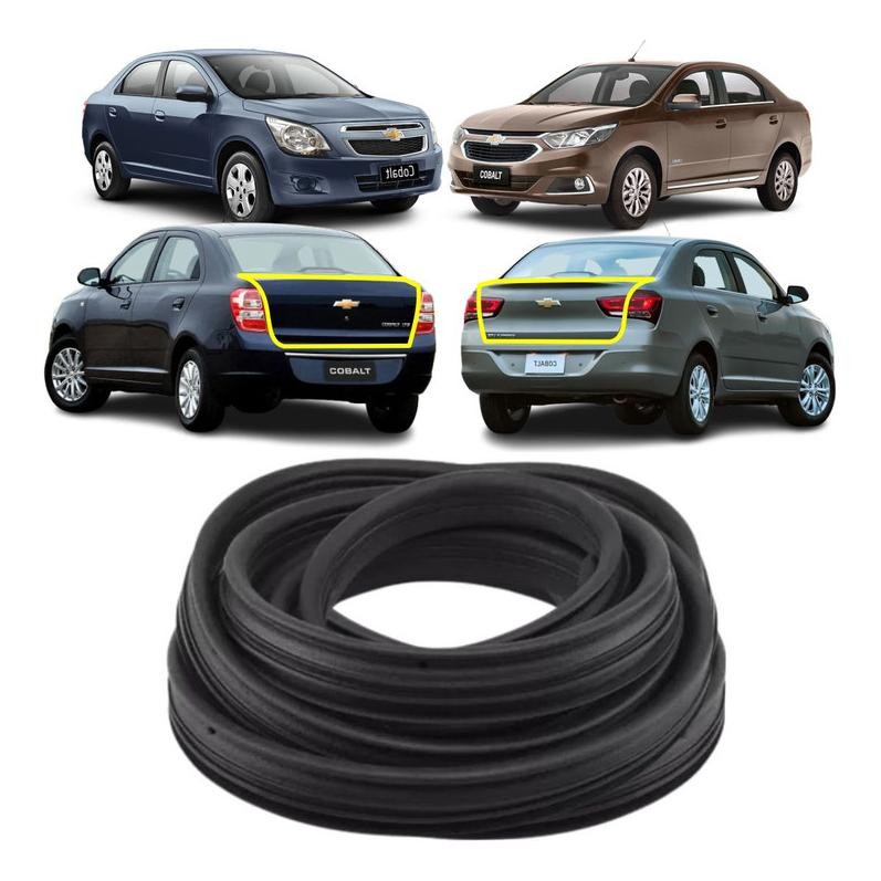 Borracha Vedacao Porta Malas Gm Cobalt 2012 2013 2014 2015 em Oferta na Shopee