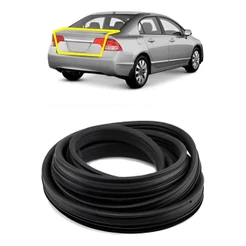 Borracha Porta Malas C Aba Honda New Civic 2007 Até 2011