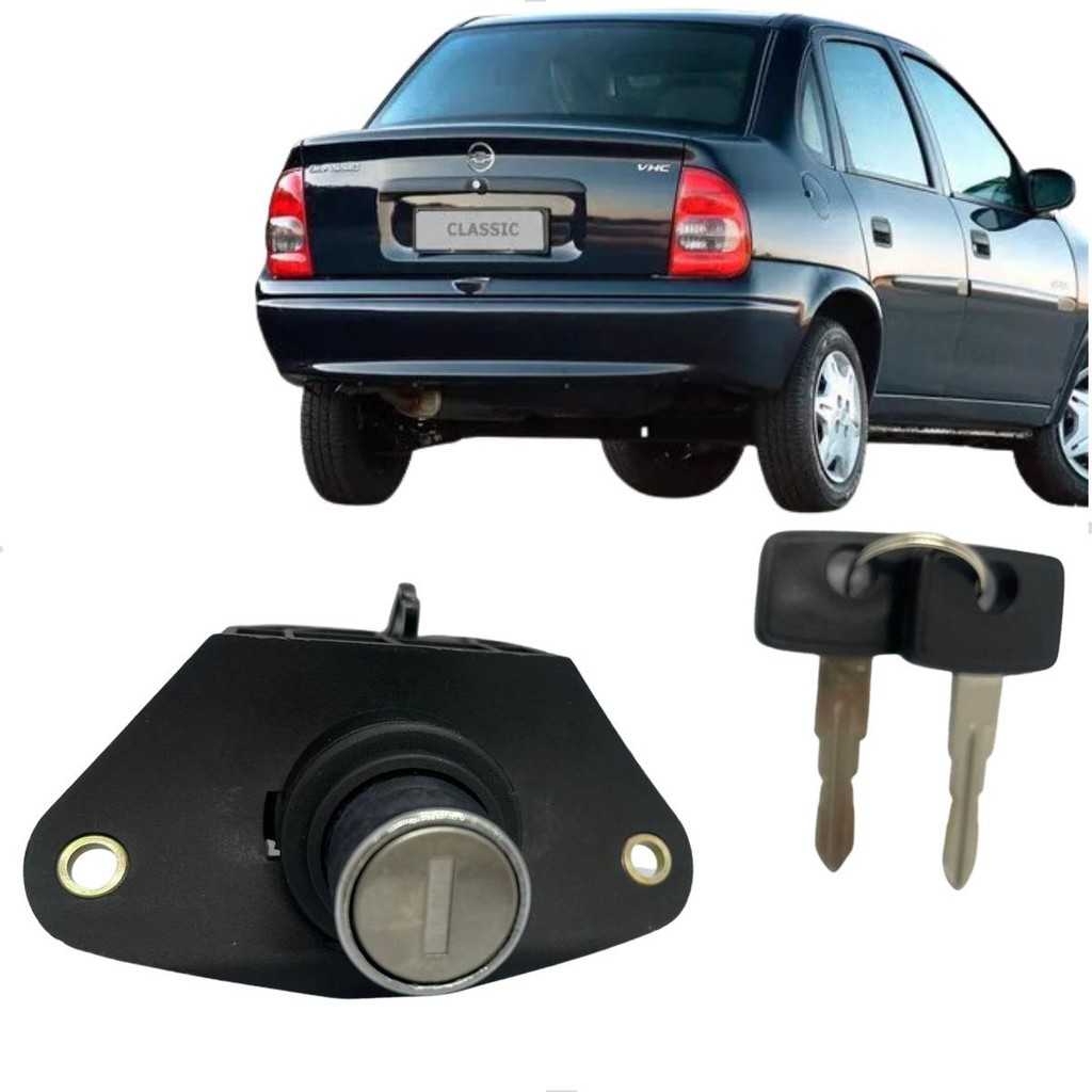 Cilindro Miolo Porta Malas Corsa Classic 1996 1997 Até 2004 em Oferta na Shopee