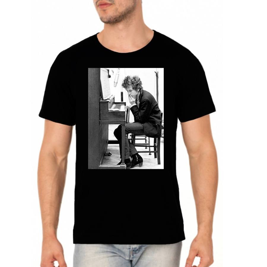 Camiseta Masculina Bob Dylan Foto - 100% algodão