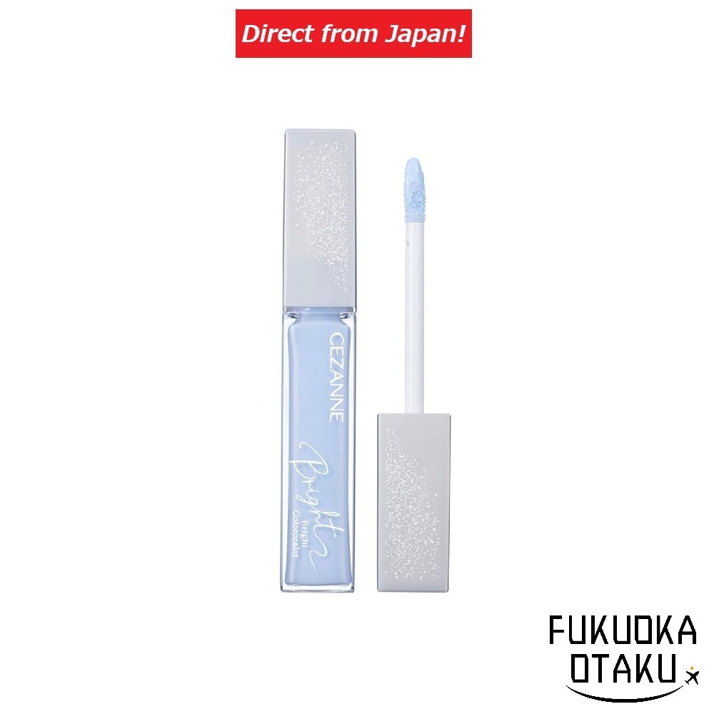 CEZANNE Corretivo Bright Color Sealer  Corrige o tom apagado 10 Azul Translúcido【Direto do Japão】