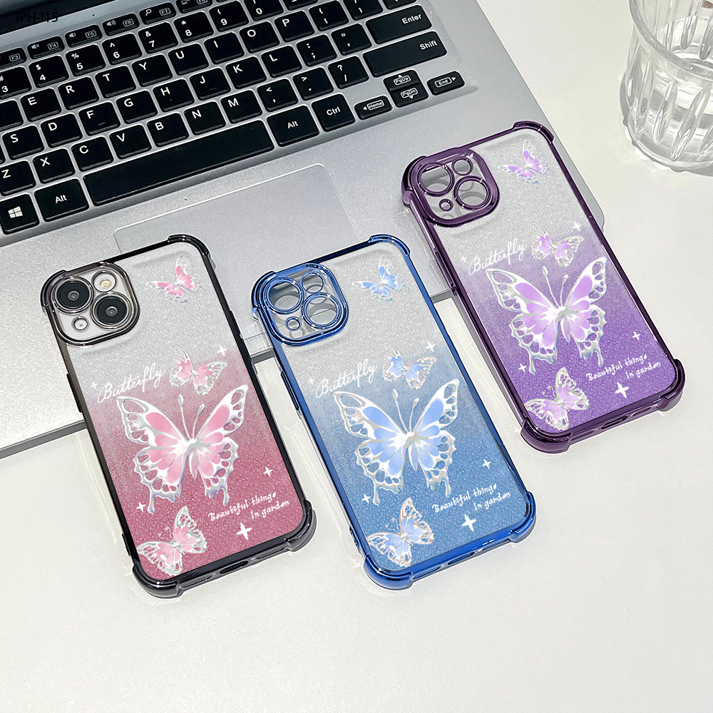 Capinha Para iPhone 17 17E 16 16E 15 14 13 12 11 XR 7 8 SE Pro Max Plus Anti Impacto Transparente Capa FS 0620
