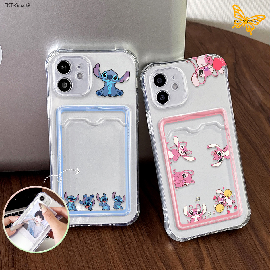 Capa Para Infinix Smart 9 8 Pro Silicone Capinha Card Case KB 6008