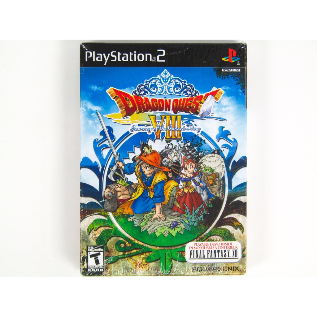 Personalizado Dragon Quest VIII Journey of the Cursed King Ps2