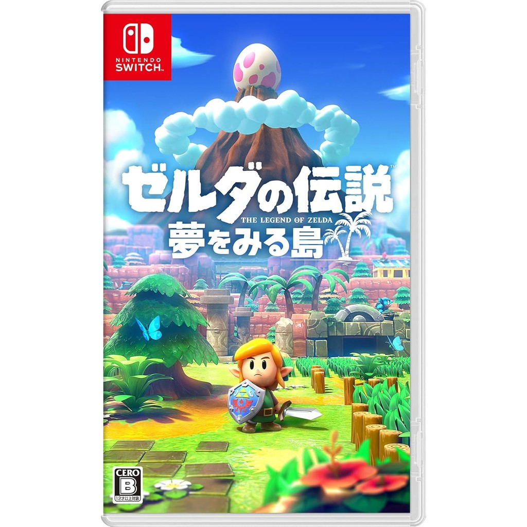 The Legend of Zelda: Link’s Awakening Nintendo Switch Cartucho Físico Japão Remake Aventura Português BR Inglês Japonês