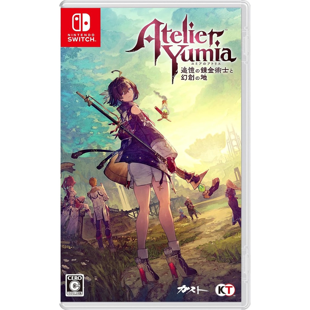 Yumia’s Atelier Nintendo Switch Cartucho Físico Japão RPG de Alquimia em Mundo Esquecido Português BR Inglês Japonês