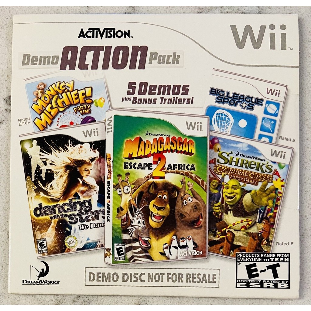 Activision Demo Action Pack - Nintendo Wii