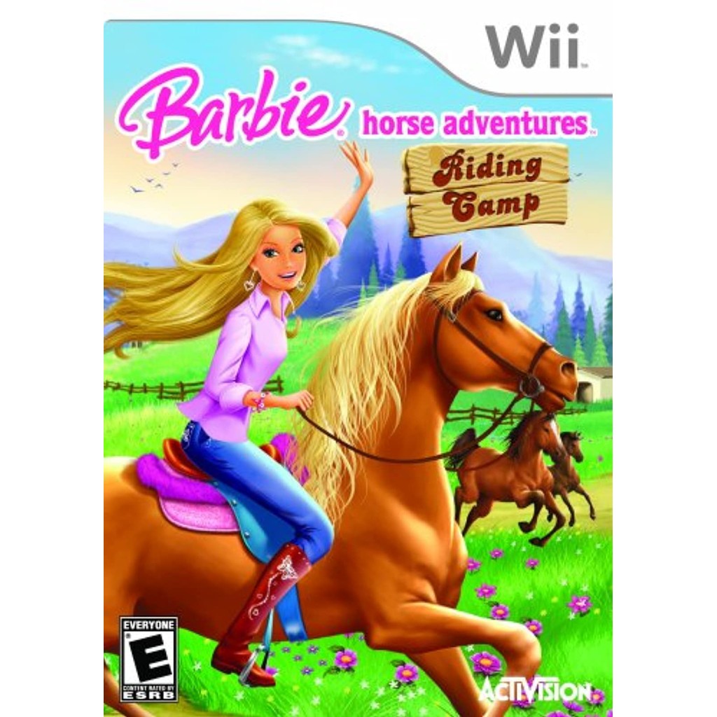 Barbie Horse Adventures - Ridding camp - Nintendo Wii