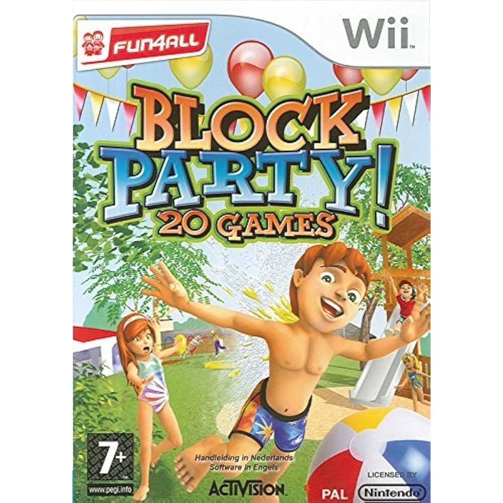 Block Party - 20 Games - Nintendo Wii
