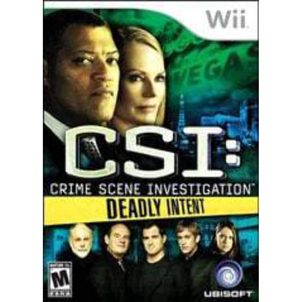 CSI - Crime Scene Investigation - Deadly Intent - Nintendo Wii