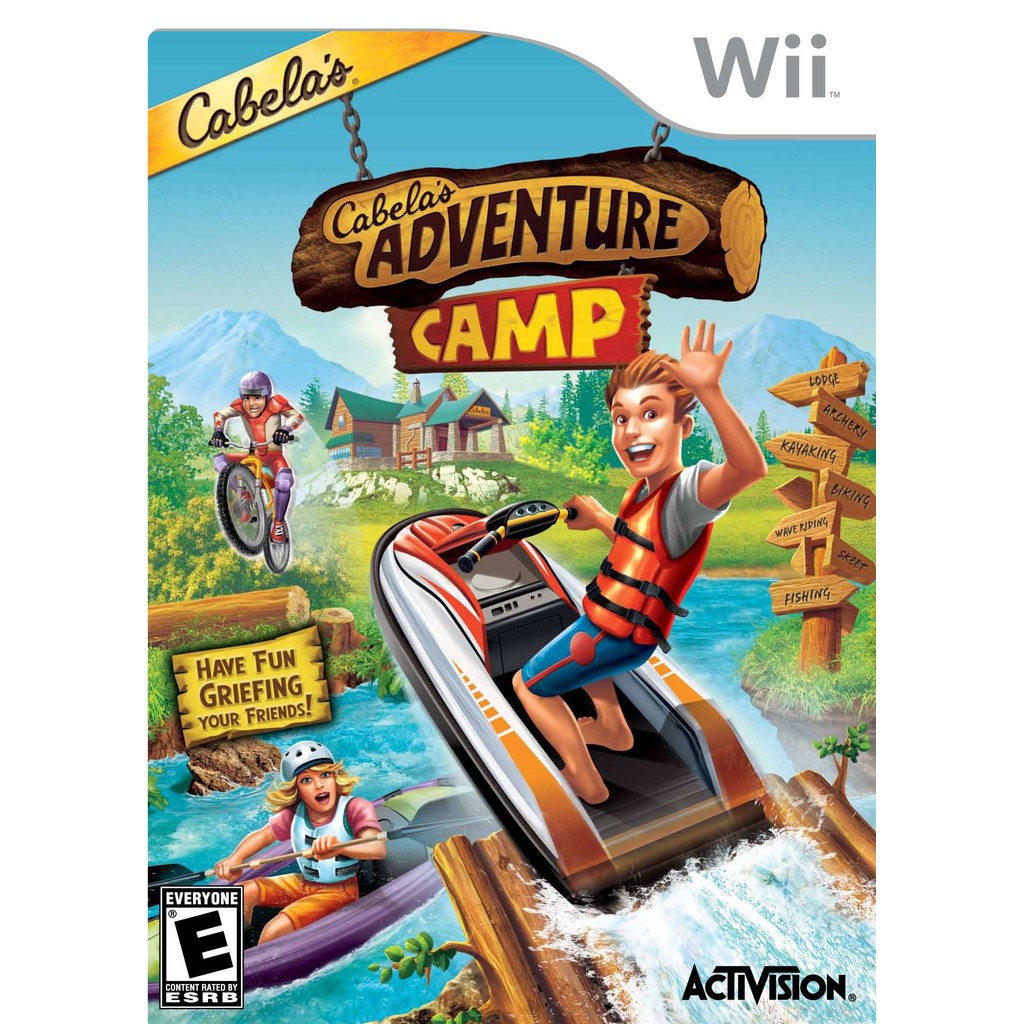 Cabelas Adventure Camp - Nintendo Wii