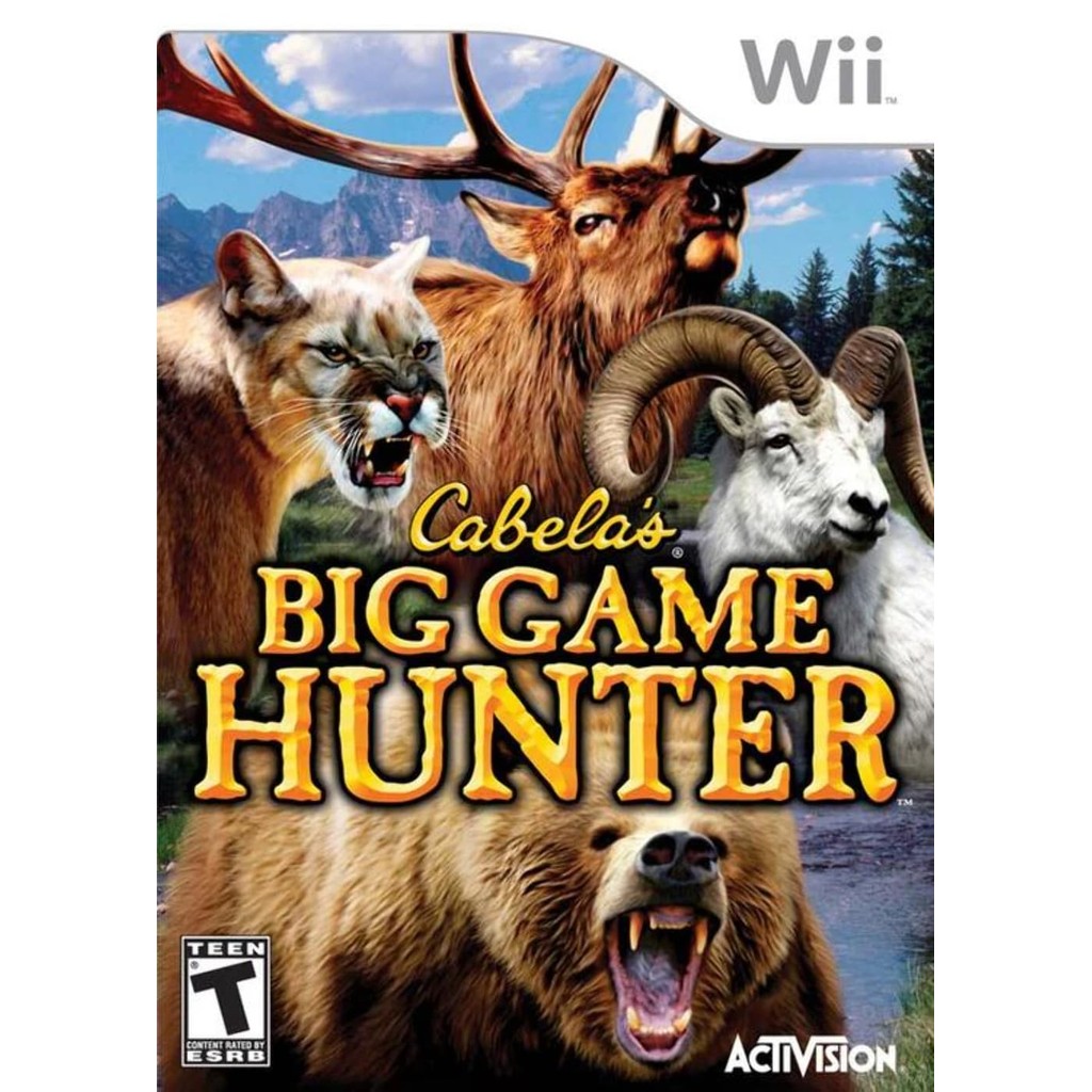 Cabelas Big Game Hunter - Nintendo Wii