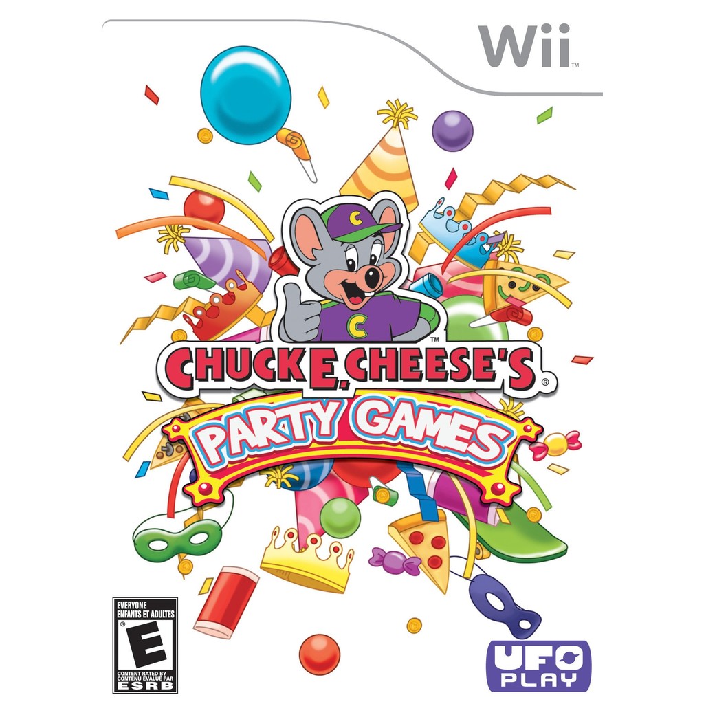 Chuck E. Chesse's Party Games - Nintendo Wii