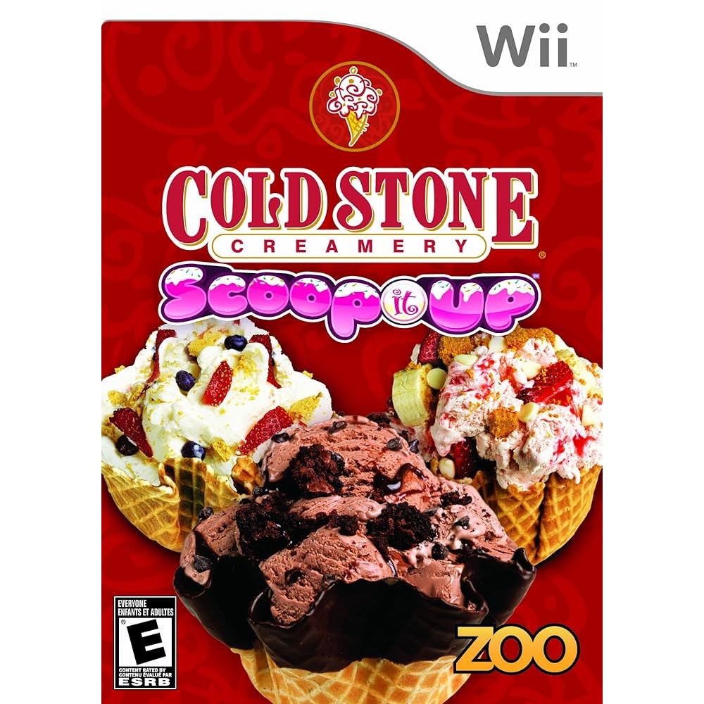 Cold Stone Creamery - Scoop It Up - Nintendo Wii