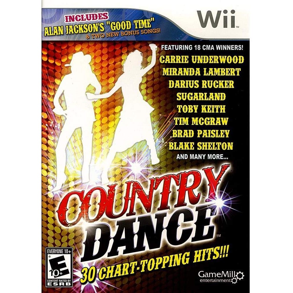 Country Dance - 30 Chart-Topping Hits!!! - Nintendo Wii