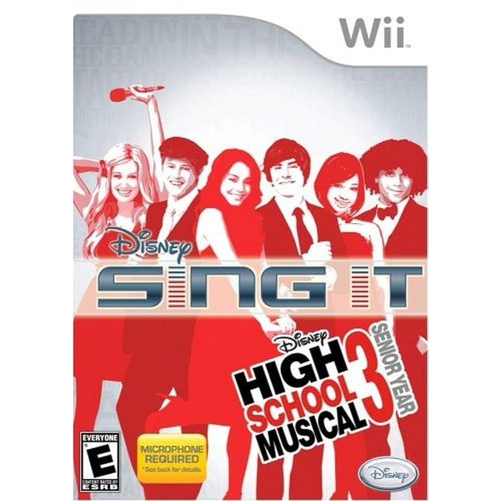 Disney Sing IT - High School Musical - Senior Year - Nintendo Wii