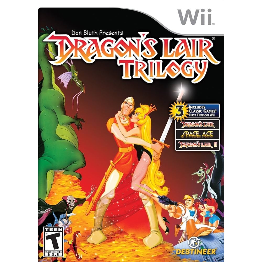 Don Bluth Presents Dragon Lair Trillogy - Nintendo Wii