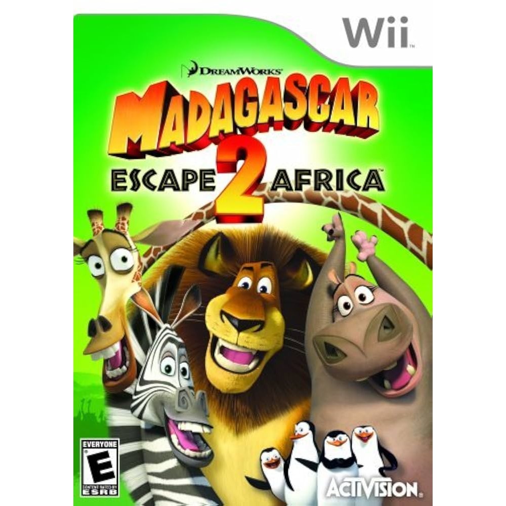 DreamWorks Madagascar - Scape 2 Africa - Nintendo Wii
