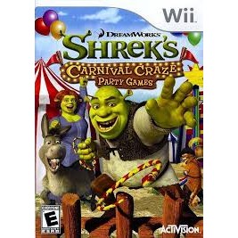 DreamWorks Shrek's Carnival Craze - Party Games - Nintendo Wii