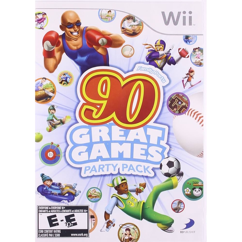 Family Party - 90 Great Games party pack - Nintendo Wii