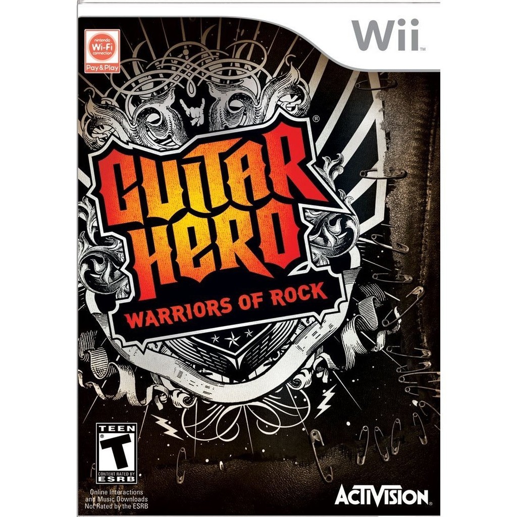 Guitar Hero - Warriors of Rock - Nintendo Wii