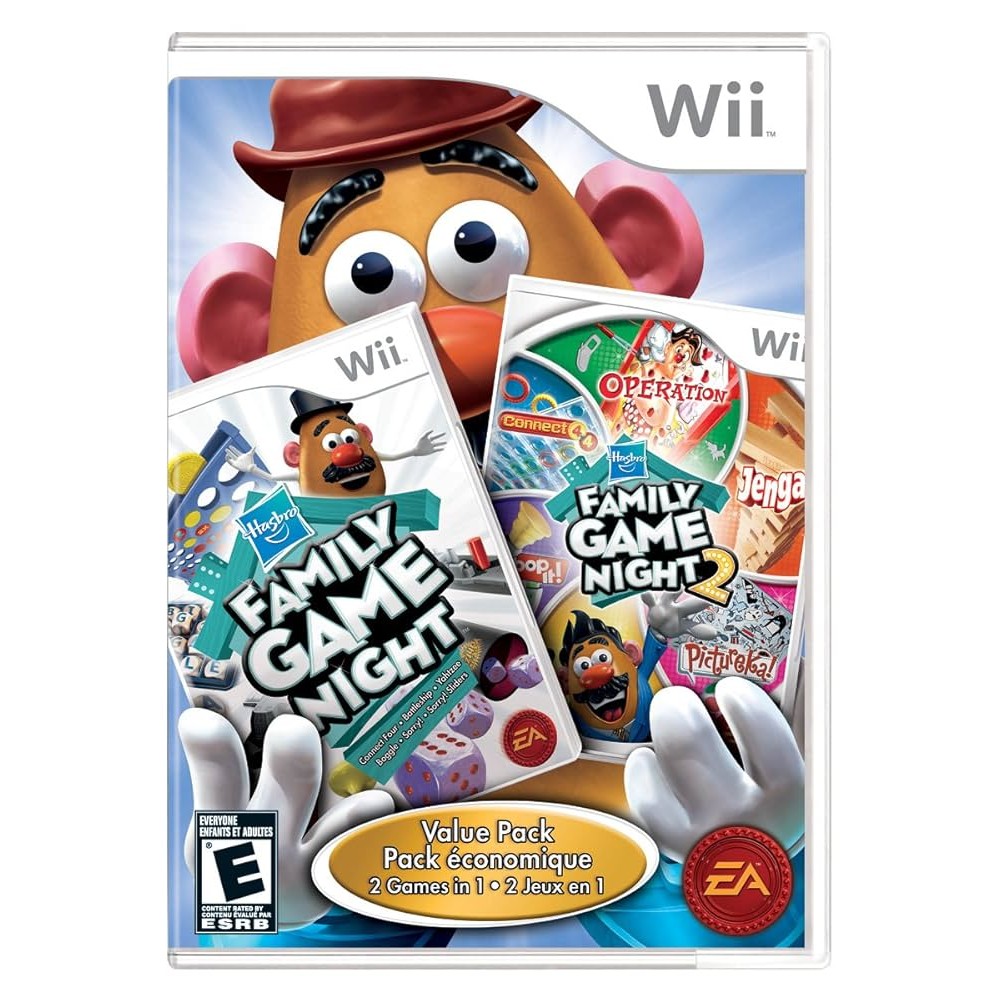 Hasbro Family Game Night Value Pack - Nintendo Wii