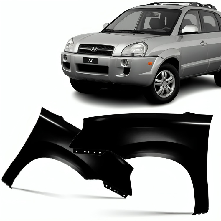 Paralama Dianteiro Tucson 2005 2006 2007 Á 2016 Esquerdo em Oferta na Shopee