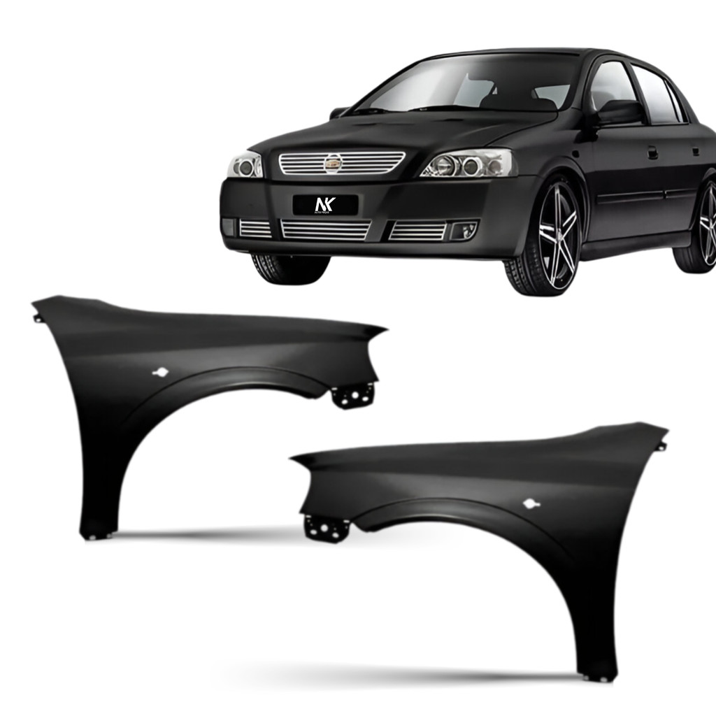 Par Paralama Dianteiro Astra 2003 2004 20005 A 2012 Com Furo