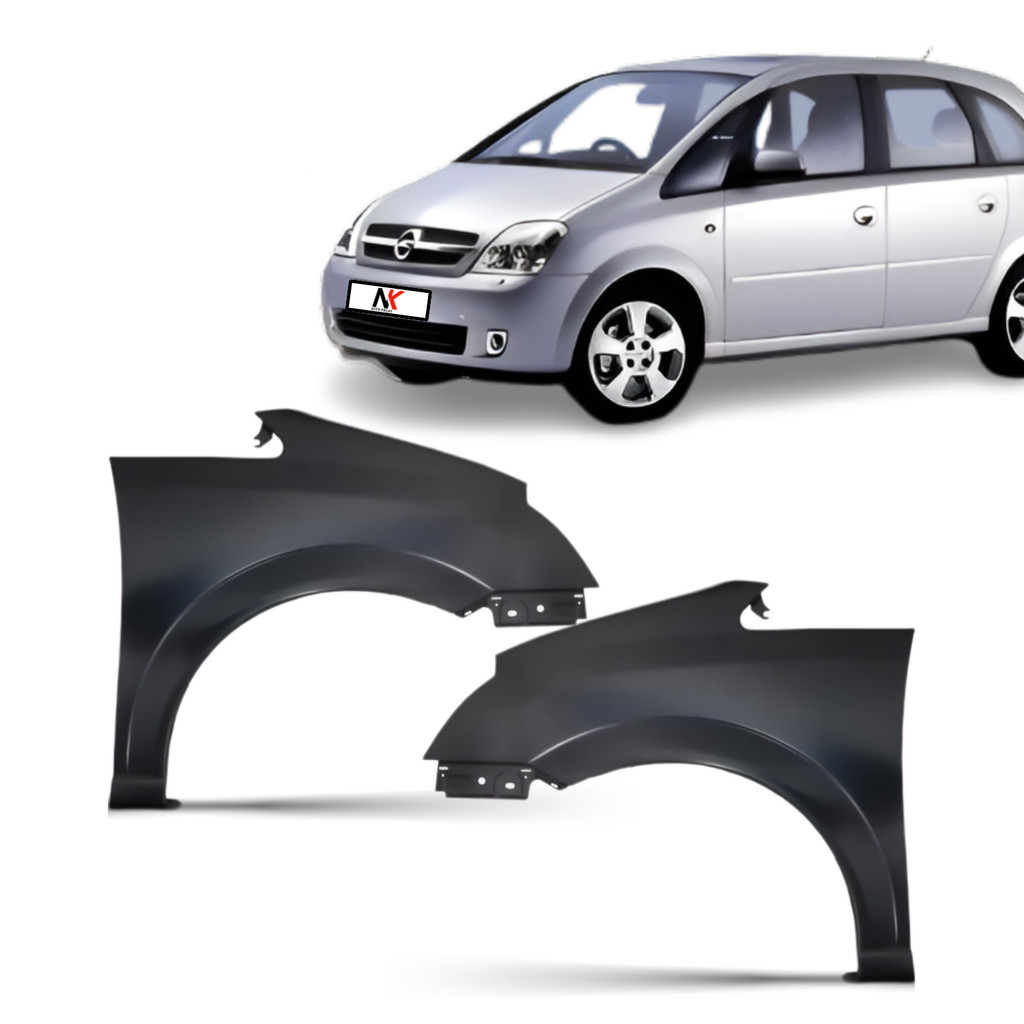 Par Paralama Dianteiro Meriva 2002 03 04 05 06 07 08 09 A 12