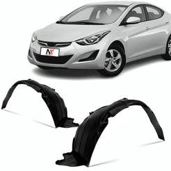 Parabarro Dianteiro Elantra 2014 2015 2016 Esquerdo