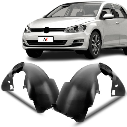 Parabarro Dianteiro Golf 2014 2015 2016 2017 Traseiro Esquerdo em Oferta na Shopee