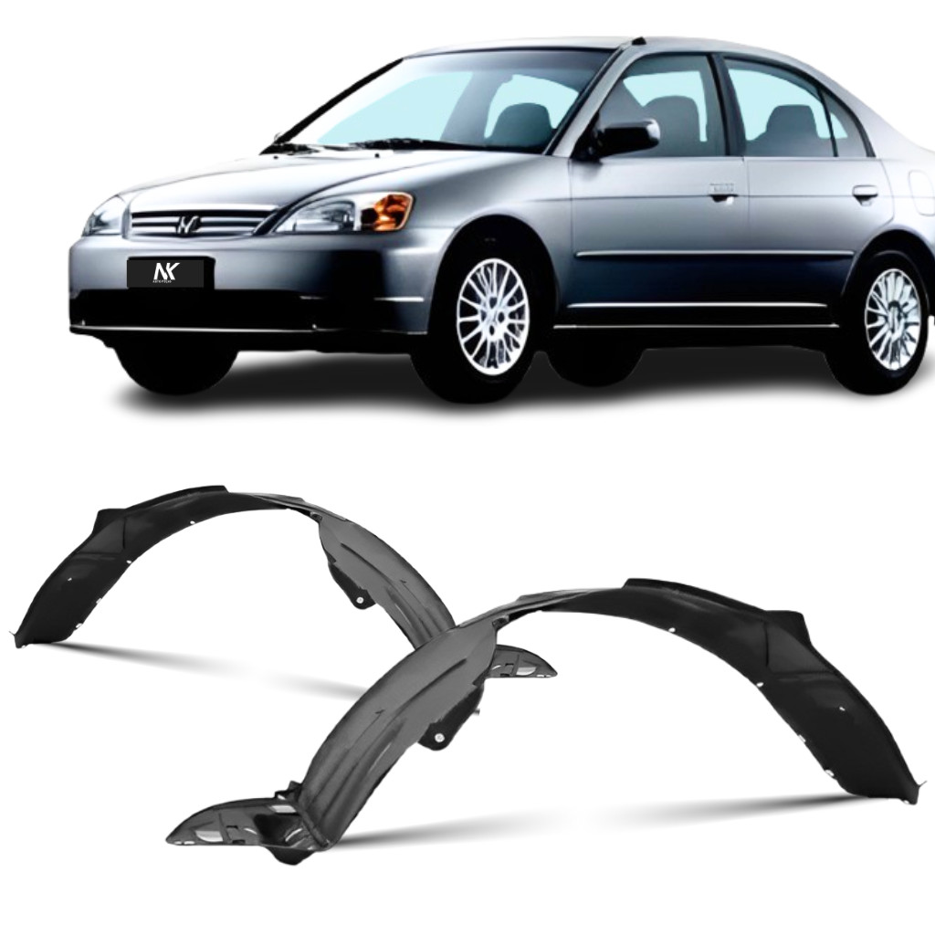 Parabarro Dianteiro Civic 2001 2002 2003 Direito em Oferta na Shopee